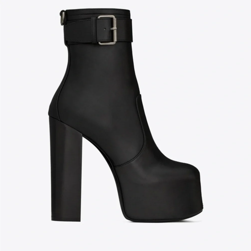 Saint Laurent Mina 95 Ankle Boot NWT - Picture 1 of 5